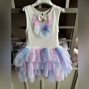 Angel’s Face Violets Dress Snowdrop size 3-4Y